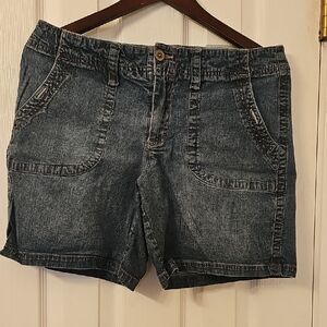 Faded Glory Indigo Denim Shorts